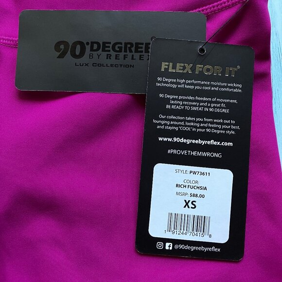 90 Degree by Reflex Missy Interlink High Waist Compression Leggings ๐๐ - Picture 5 of 7